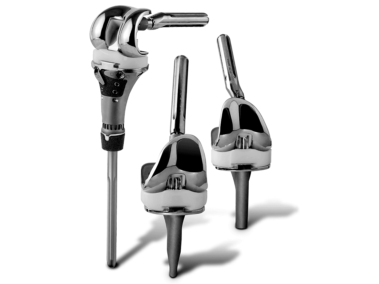 Implants de reprise de prothèse totale de genou